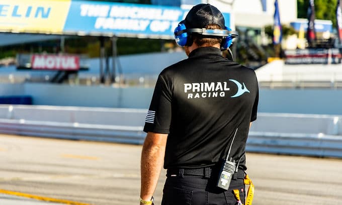 Primal Racing on track